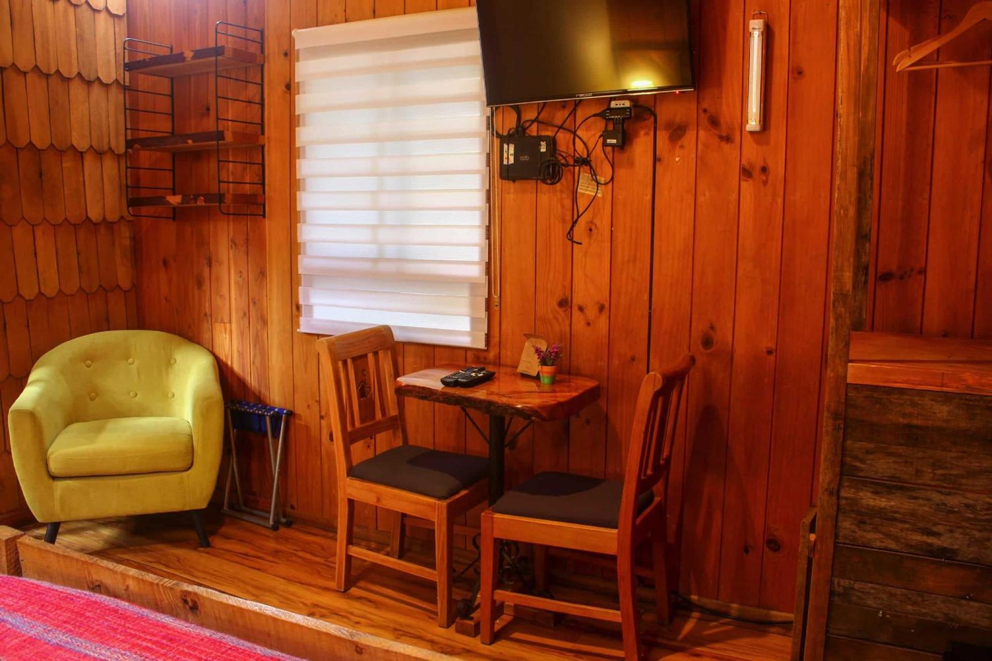 La Araucaria Hosteria Boutique - Ex Lounge Brasil Pucón Oda fotoğraf
